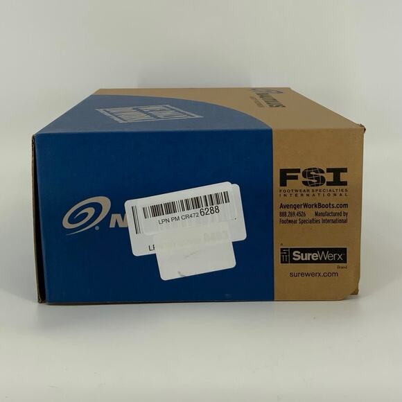 Nautilus Size 8W White Spark Oxford Work Shoes Lace Up Carbon Safety Toe M31-5 - Picture 9 of 9